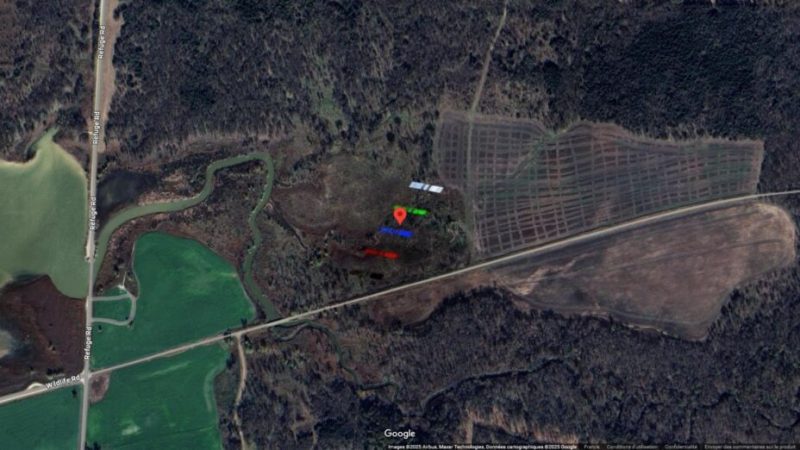 Starlink a fait un « photobomb » sur Google Earth