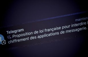 La notif envoyée par Telegram le 29 avril. // Source : Numerama