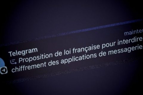 La notif envoyée par Telegram le 29 avril. // Source : Numerama