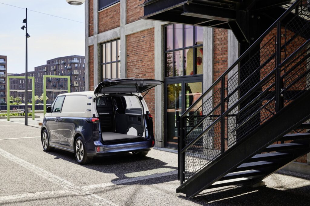 Le Volkswagen ID. Buzz Cargo // Source : Volkswagen