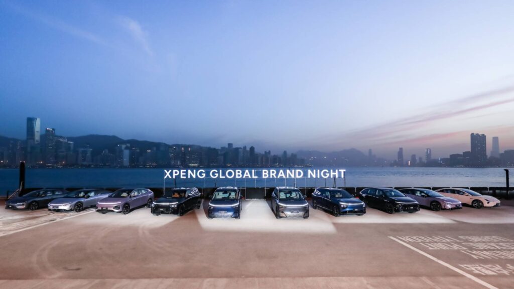 Conférence Xpeng global brand night // Source : Xpeng