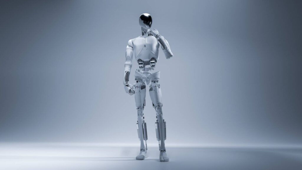 Le robot humanoïde de Xpeng (Iron) a fière allure // Source : Xpeng Le robot humanoïde de Xpeng (Iron) a fière allure // Source : Xpeng