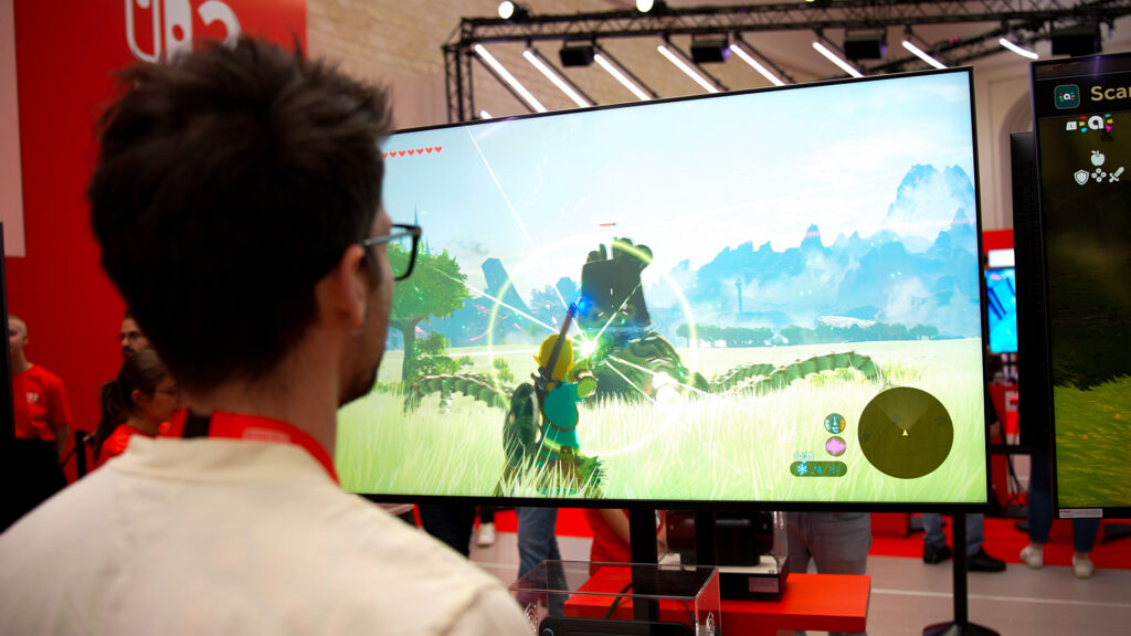 The Legend of Zelda: Breath of the Wild sur Switch 2 // Source : Nino Barbey pour Numerama The Legend of Zelda: Breath of the Wild sur Switch 2 // Source : Nino Barbey pour Numerama