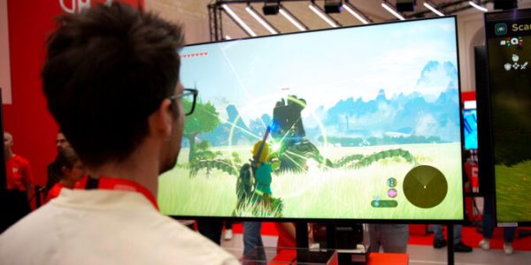 The Legend of Zelda: Breath of the Wild sur Switch 2 // Source : Nino Barbey pour Numerama