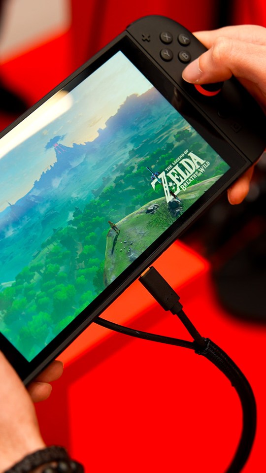 The Legend of Zelda: Breath of the Wild sur Switch 2 // Source : Nino Barbey pour Numerama