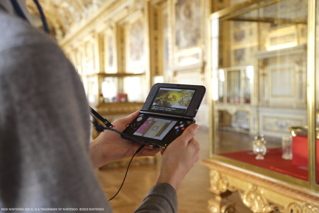 On peut écouter des commentaires audio durant sa visite // Source : Nintendo On peut écouter des commentaires audio durant sa visite // Source : Nintendo