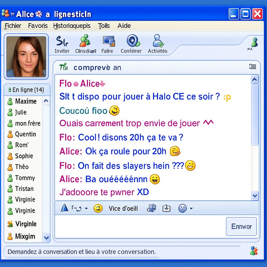 MSN+ selon ChatGPT // Source : Création Numerama MSN+ selon ChatGPT // Source : Création Numerama