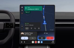 Gemini dans Android sur voiture. // Source : Google