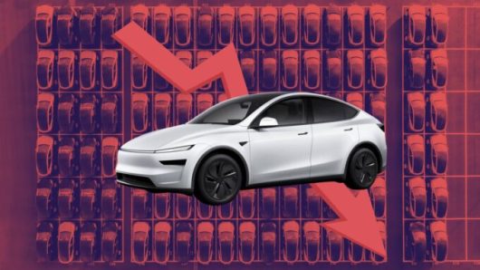 Les ventes Tesla baissent encore  // Source : Montage Raphaelle Baut