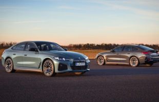 La BMW i4 (2025) // Source : BMW