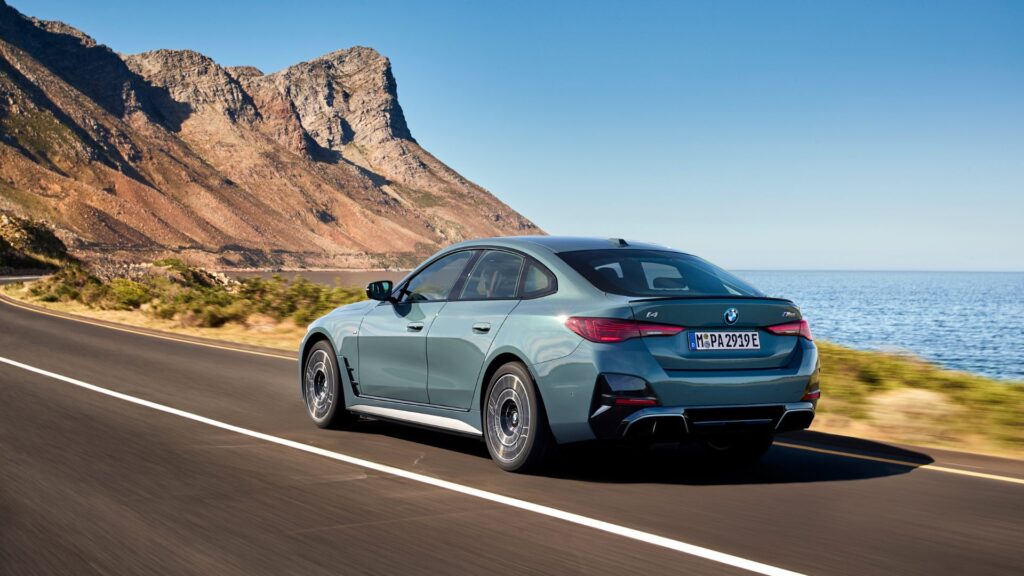 La BMW i4 (2025) // Source : BMW La BMW i4 (2025) // Source : BMW