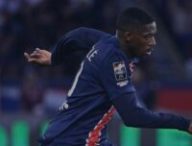Ousmane Dembélé avec le PSG // Source : PSG