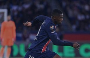 Ousmane Dembélé avec le PSG // Source : PSG