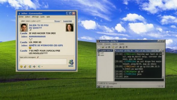 On a recréé les années 2000 sur ChatGPT // Source : Montage Numerama