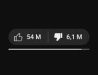 Dislike Youtube // Source : Montage Numerama