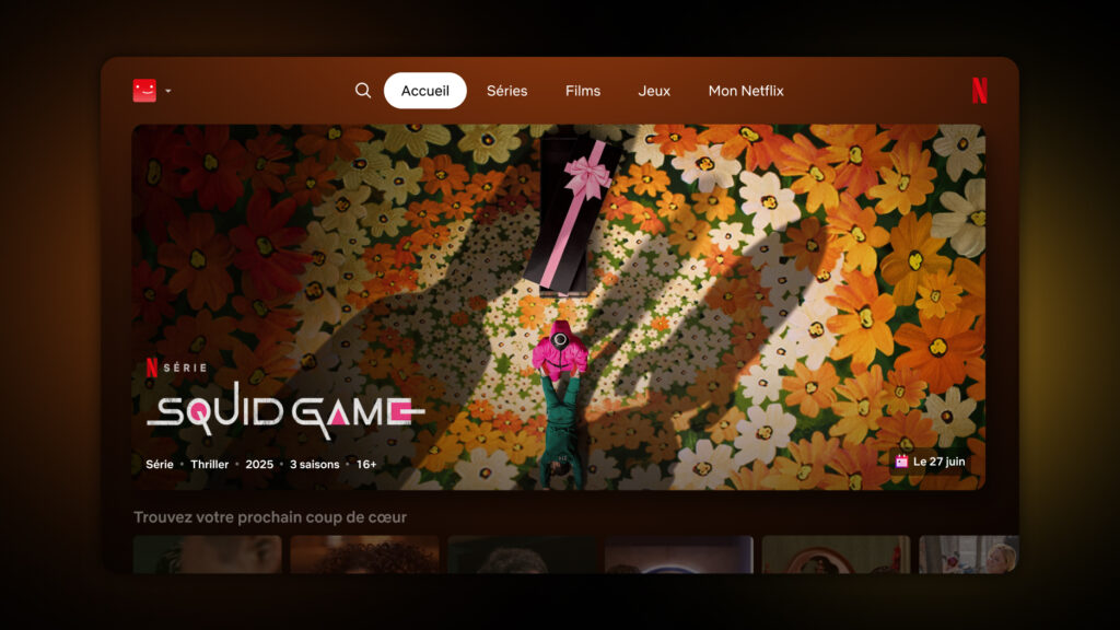 La nouvelle page d'accueil est beaucoup plus personnalisable. Netflix va pouvoir afficher du contenu vedette. La nouvelle page d'accueil est beaucoup plus personnalisable. Netflix va pouvoir afficher du contenu vedette.