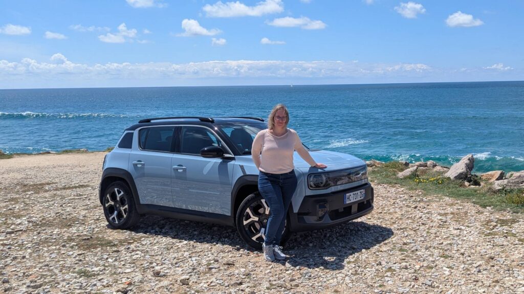 Essai Renault 4 e-tech // Source : Raphaelle Baut pour Numerama