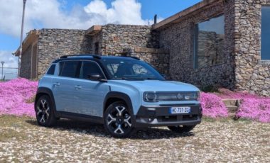 Essai de la Renault 4 e-tech // Source : Raphaelle Baut pour Numerama