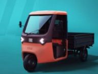 Le triporteur électrique Fiat Tris // Source : Fiat