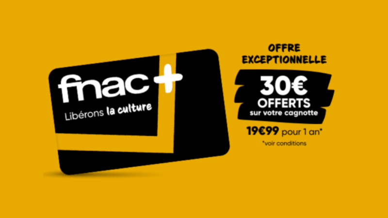 La Fnac offre 30 € pour les nouveaux adhérents Fnac+ : quels jeux s’offrir avec ce bonus ?