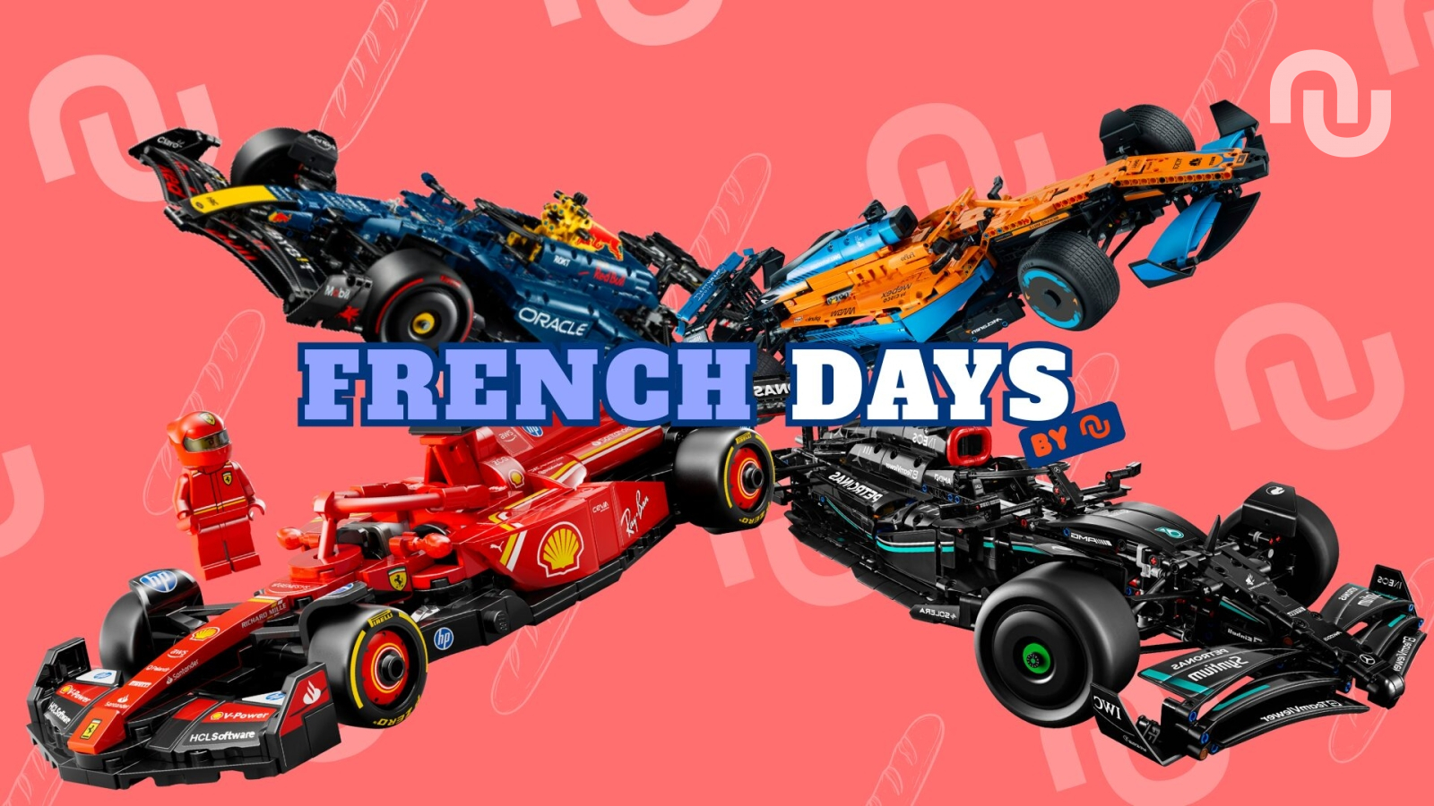 À défaut de conduire une F1 en Lego, vous pouvez en exposer une chez vous grâce à ces promos