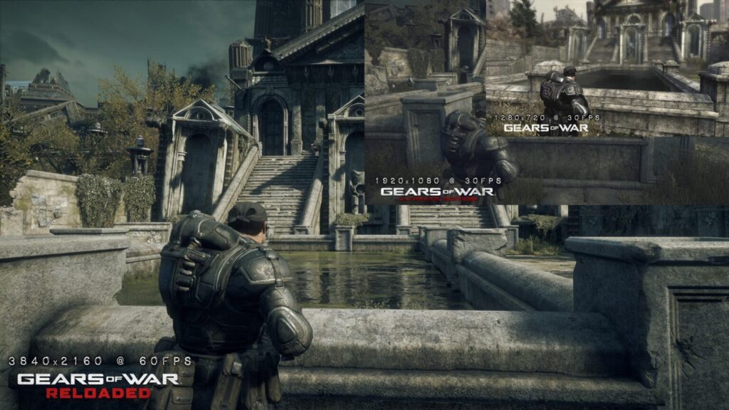 Gears of War Reloaded supporte la 4K. Gears of War Reloaded supporte la 4K.
