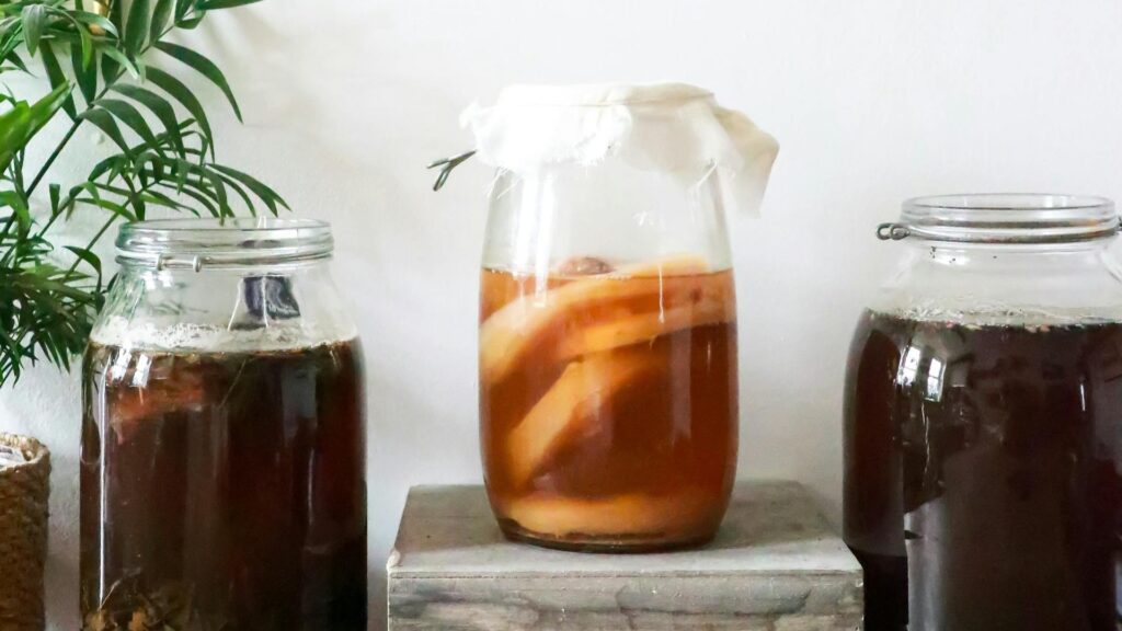 Le kombucha est obtenu par fermentation. // Source : Pexels