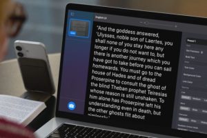 La loupe de macOS avec l'iPhone. // Source : Apple