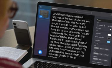 La loupe de macOS avec l'iPhone. // Source : Apple