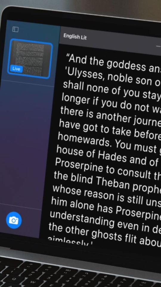 La loupe de macOS avec l'iPhone. // Source : Apple