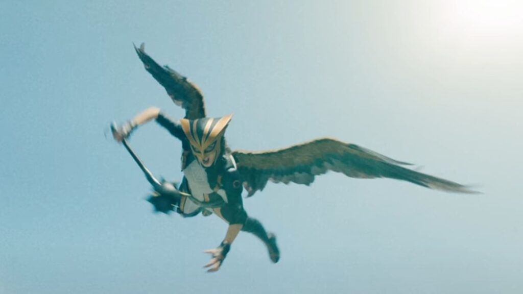 Hawkgirl dans Superman // Source : Warner Bros.