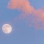 Lever de pleine Lune. // Source : Envato