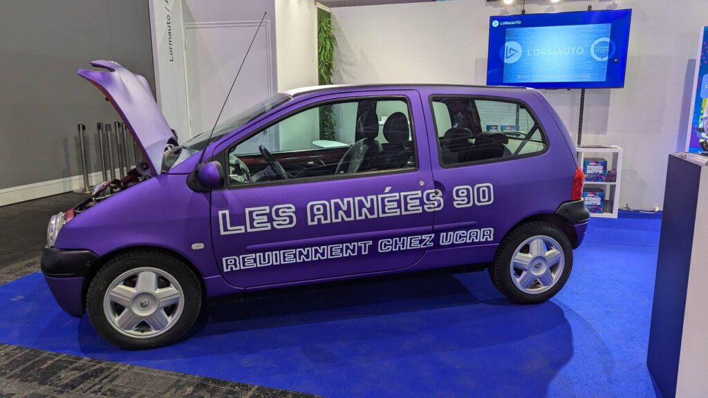 Lormauto Twingo retrofit  // Source : Raphaelle Baut pour Numerama