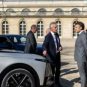 Présentation de la DS n°8 à Emmanuel Macron // Source : DS