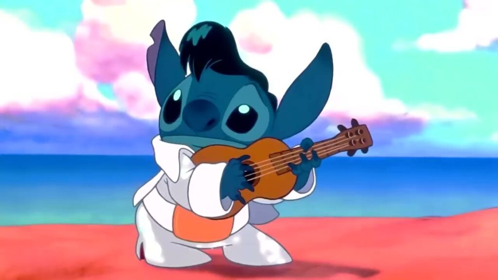 Stitch en Elvis, la classe incarnée (ou pas) // Source : Disney