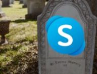 Skype, c'est fini // Source : Montage Numerama