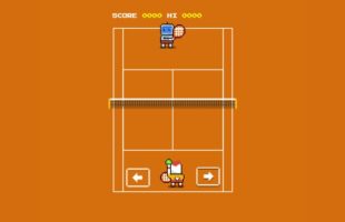 On peut jouer à un jeu de tennis dansd Google // Source : Capture Numerama