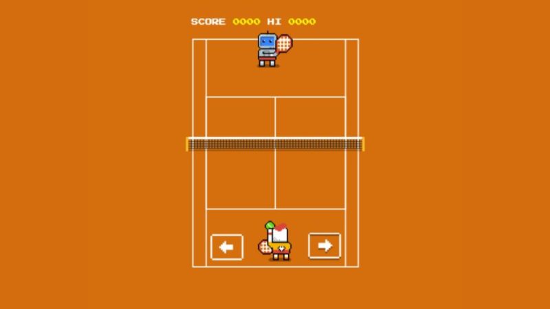 Il y a un jeu de tennis secret dans Google pour Roland-Garros Il y a un jeu de tennis secret dans Google pour Roland-Garros