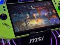 MSI Claw A8 en jaune. // Source : Numerama