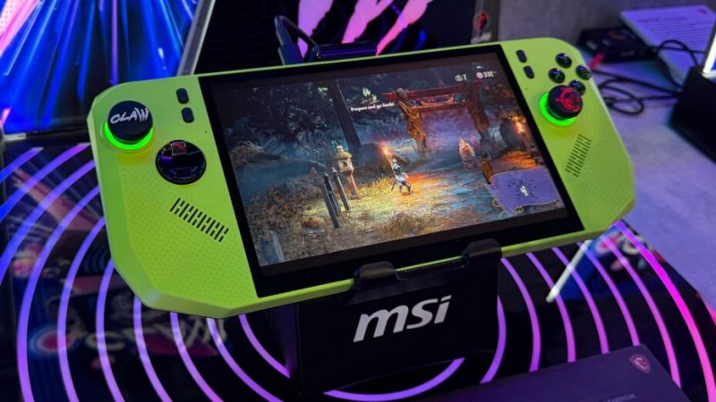 On a vu la MSI Claw A8 avec AMD : la meilleure console PC à une déception près