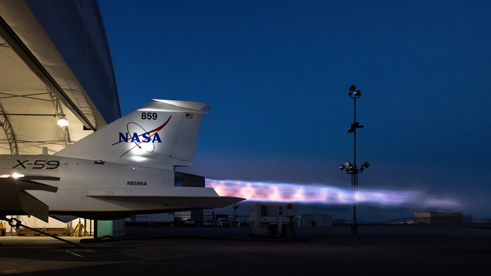 L’avion supersonique silencieux X-59 a volé sans quitter le sol