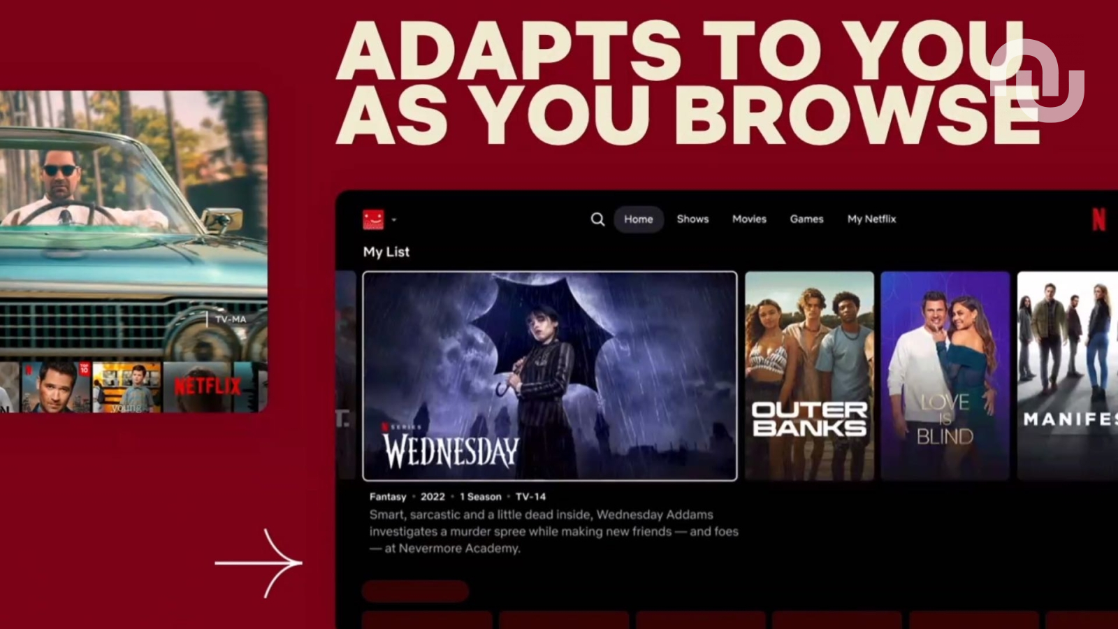 Netflix lance sa nouvelle interface : toutes les nouveautés sur votre télé