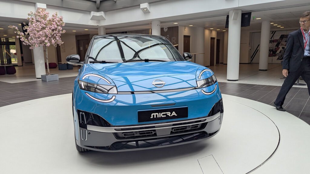 Nissan Micra // Source : Raphaelle Baut pour Numerama