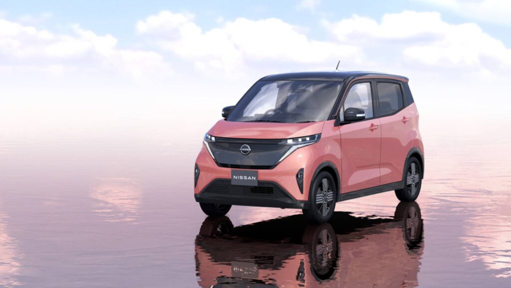 Nissan Sakura EV au Japon // Source : Nissan Nissan Sakura EV au Japon // Source : Nissan