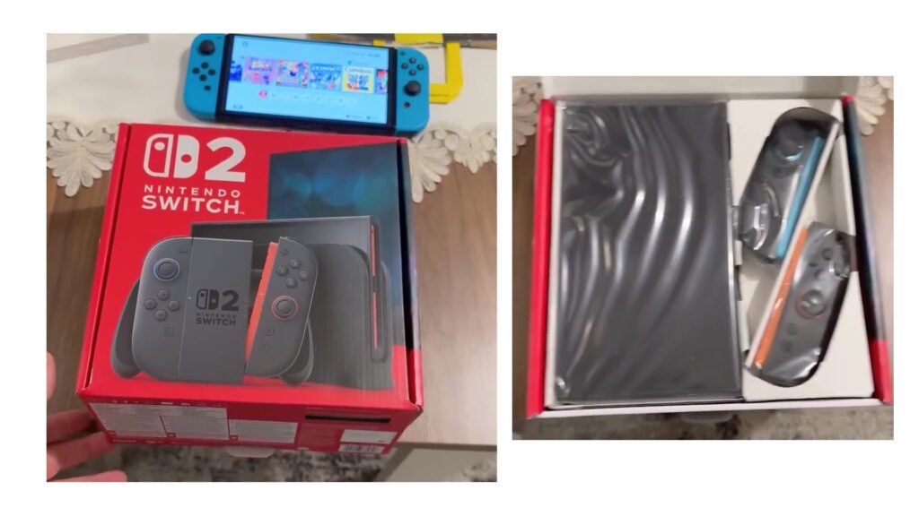 La Switch 2 dans la nature // Source : X La Switch 2 dans la nature // Source : X