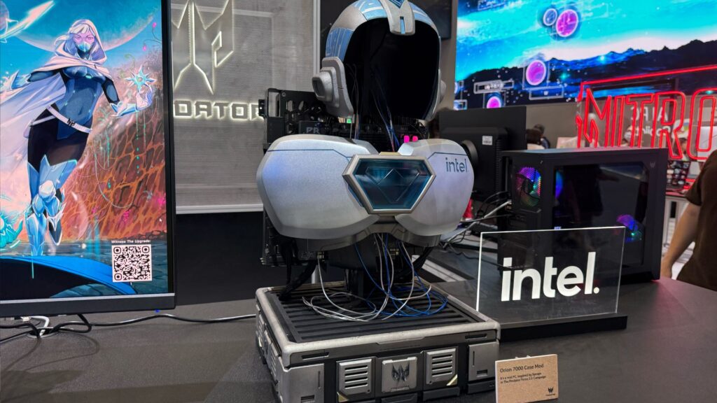 Le PC robot d'Acer Predator et Intel. Le PC robot d'Acer Predator et Intel.
