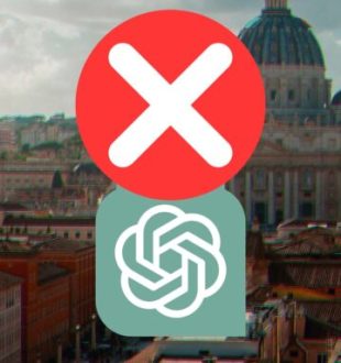 PapeGPT ? Bof. // Source : Montage Numerama