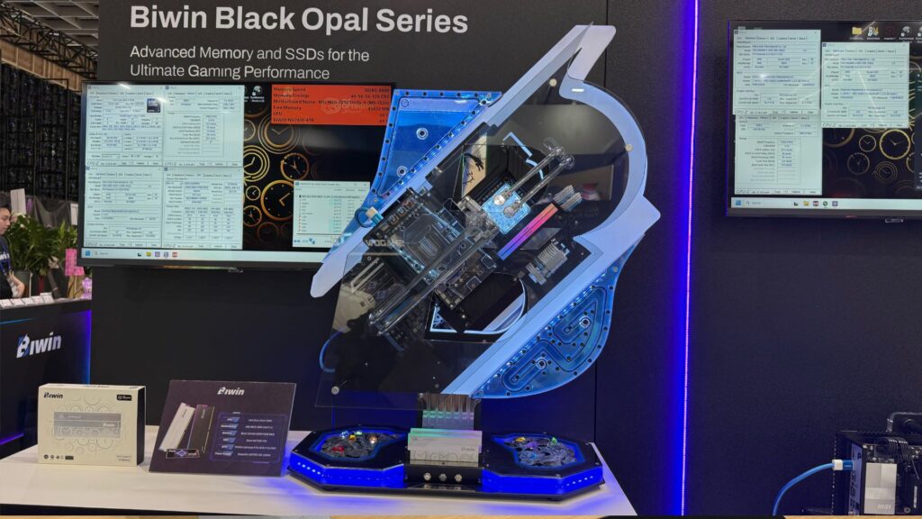 La Tour de Pise en version ordinateur, au Computex 2025. La Tour de Pise en version ordinateur, au Computex 2025.