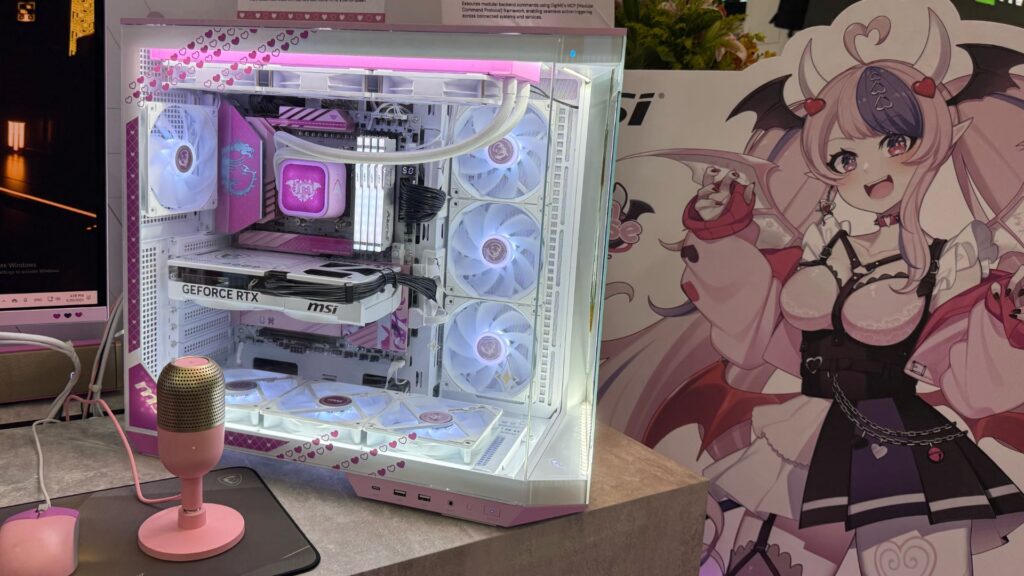 Le PC d'IRONMOUSE. Le PC d'IRONMOUSE.