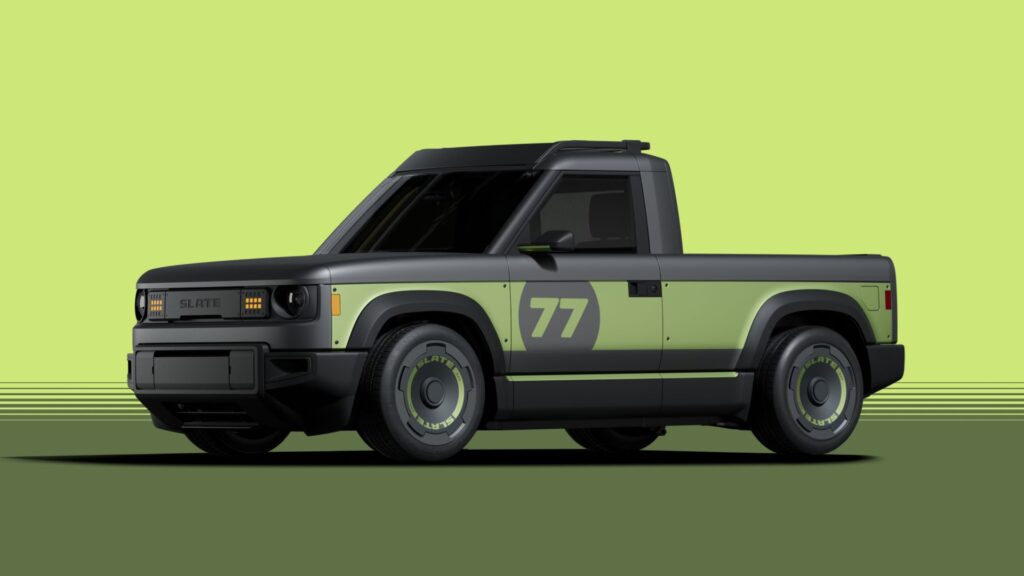 Le pick-up électrique abordable de Slate // Source : Slate Le pick-up électrique abordable de Slate // Source : Slate